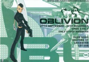 Oblivion, Leicester 2002