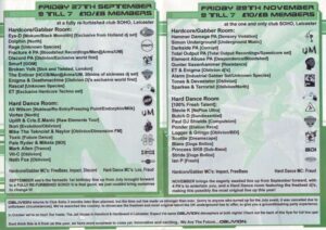 Oblivion, Leicester 2002