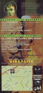 Species, Manchester 2001