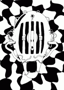 Trapped (Original Artwork) 2000